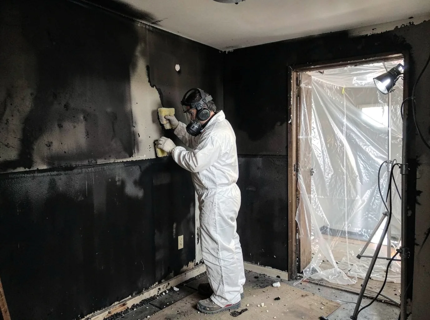 Fire Damage Restoration company in Lower Brule, SD